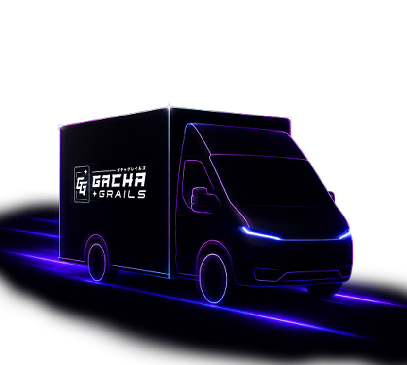 Gacha Grails delivery truck